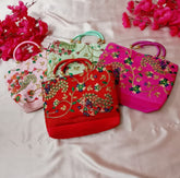 Wholesale Indian  Embroidered Handbag, Mothers Day Gift, Wedding Favor, Return Gift, Birthday Gift, Bridesmaid Gift